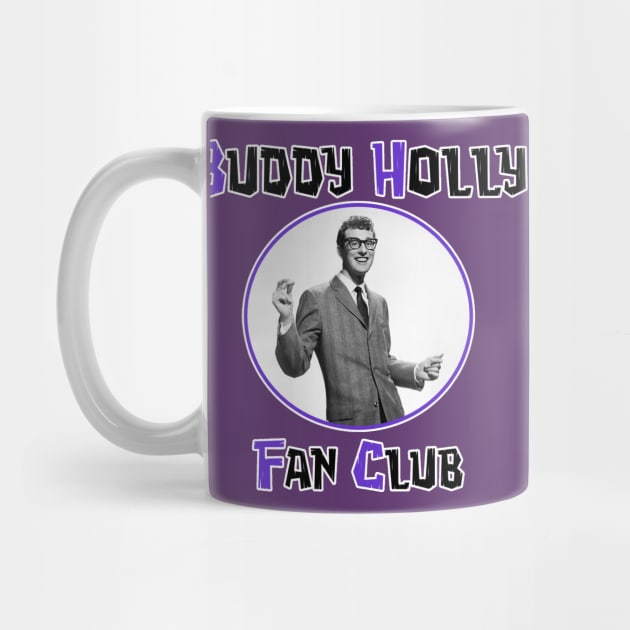 Buddy Holly Fan Club (Purple) by Vandalay Industries